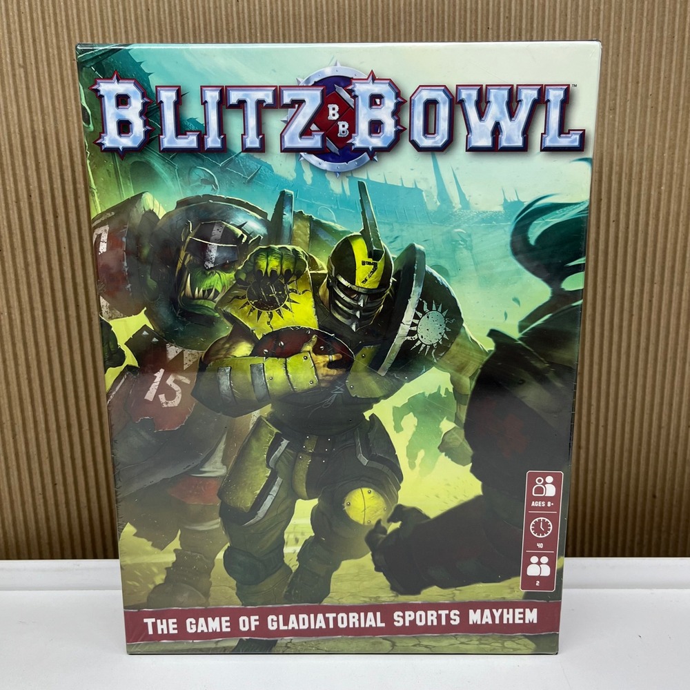 Blitz Bowl The Game of Gladiatorial Sports Mayhem Games Workshop New Sealed